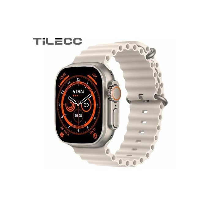 TiLECC TiLECC T900 Ultra2 - Montre Intelligente 2.19 Pouces IP67 - Beige