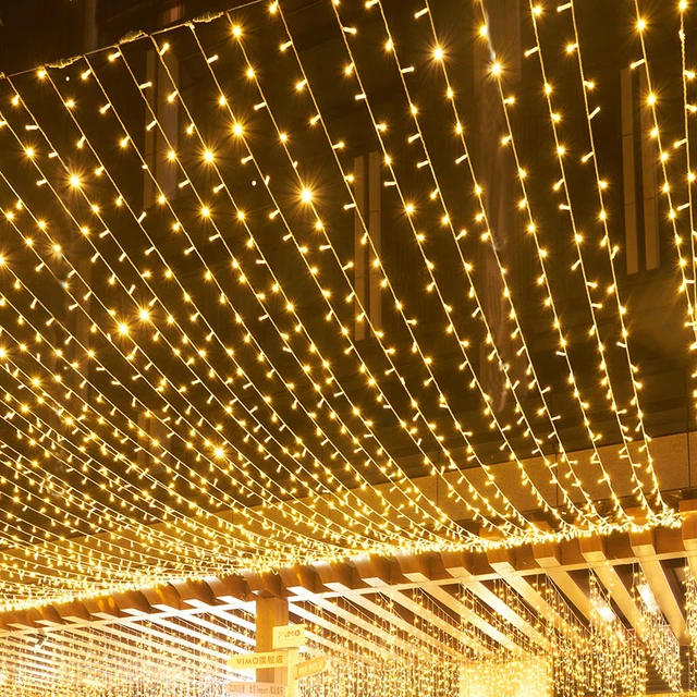 Miniature de Guirlande lumineuse 20m jaune Or