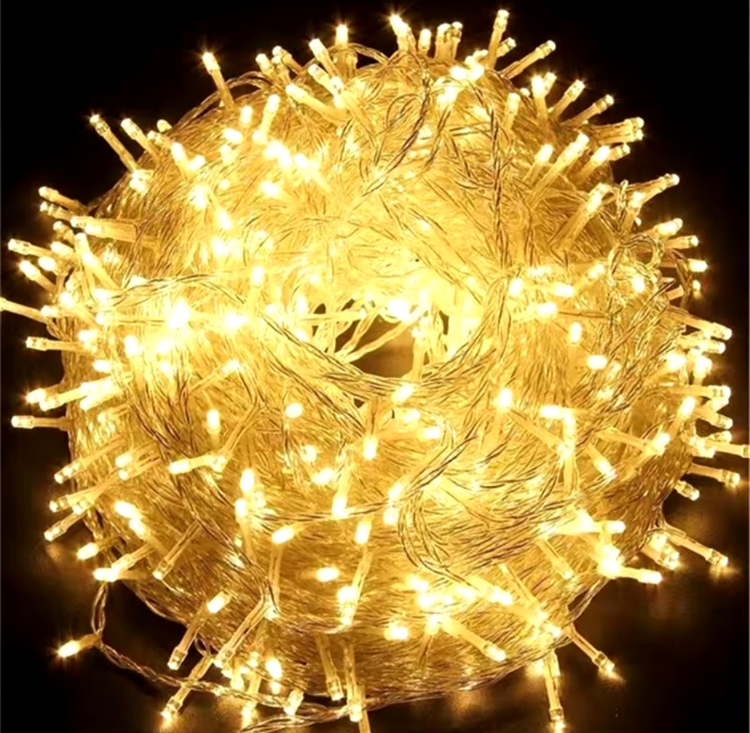 Guirlande lumineuse 20m jaune Or