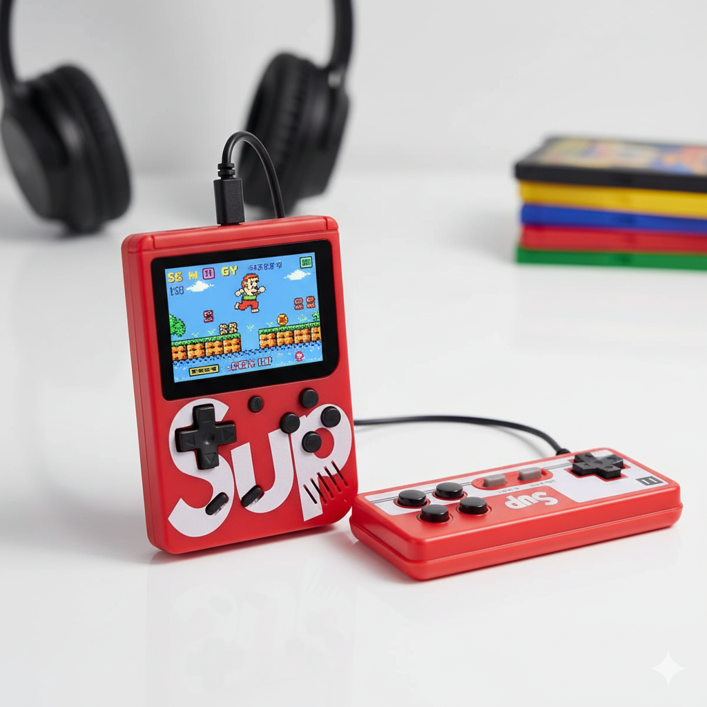 Console de 500 jeux classiques pour enfant