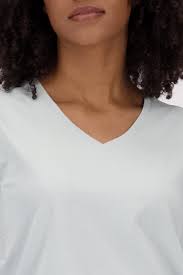 Miniature de T-Shirt Col V - Blanc